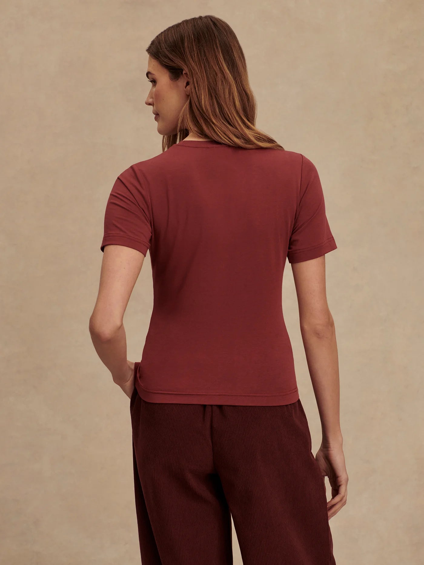 Regina Fitted Tee | Varley Varley