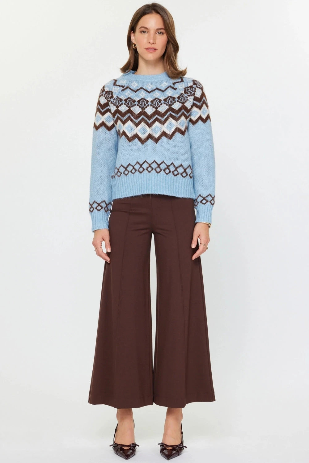 Fair Isle Sweater Current Air