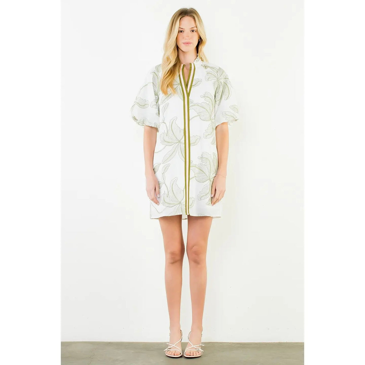 Puff Sleeve Dress