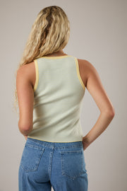 Sleeveless Sweater Top Le Lis