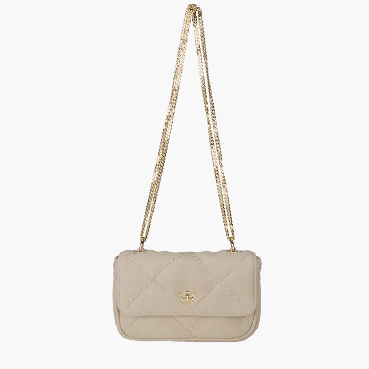 Faux Suede Heavy Stitch Mini Bestie Baguette | Oliver Thomas Oliver Thomas