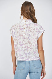 SLEEVELESS TOP W/PLACKET BUTTONS Fate