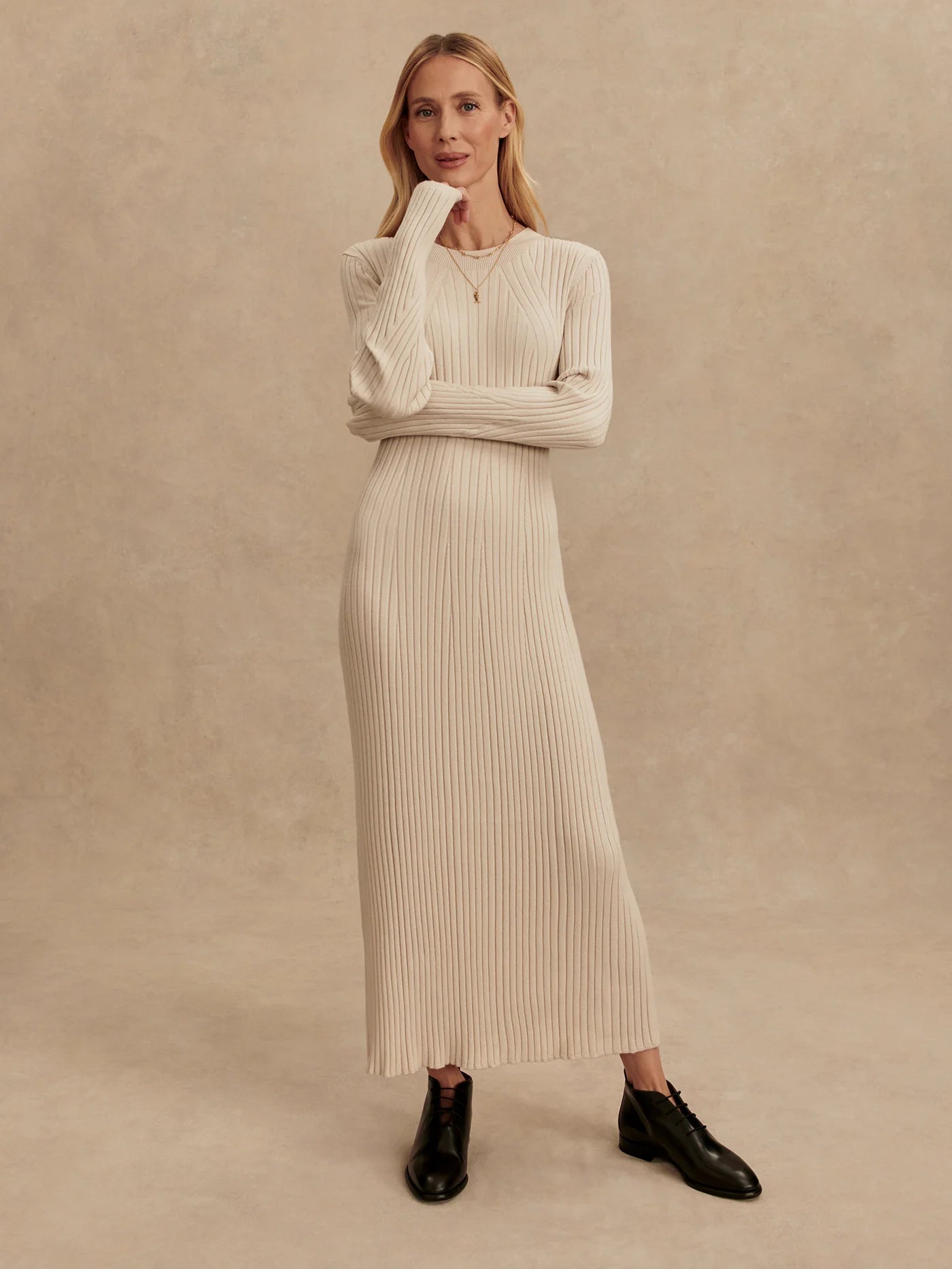 Axel Rib Knit Midi Dress | Varley Varley