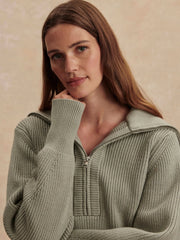 Maura Half-Zip Rib Knit | Varley Varley