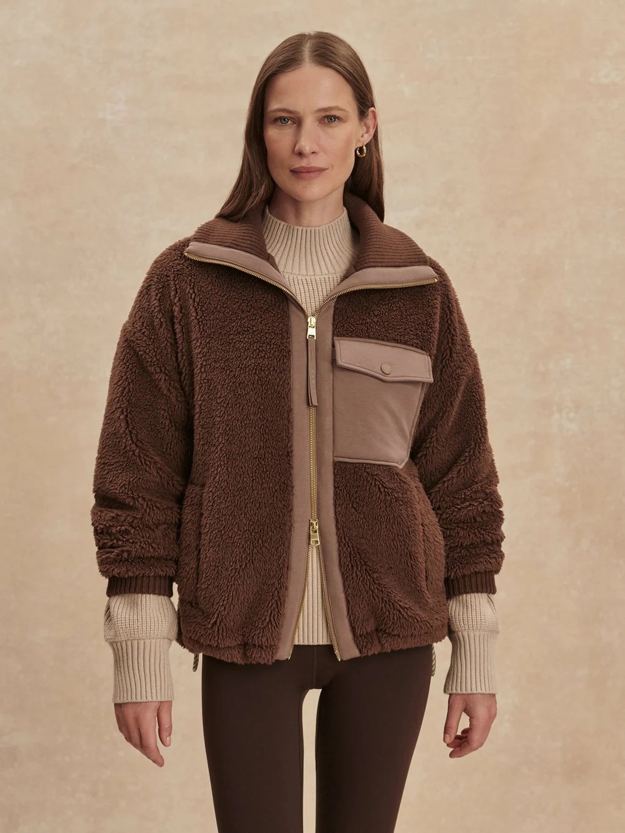 Lowell Sherpa Jacket | Varley Varley