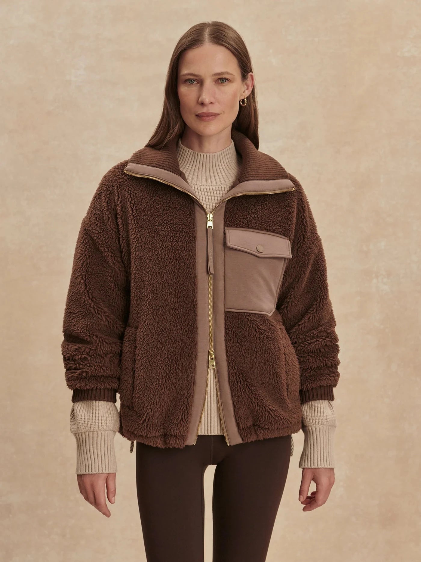 Lowell Sherpa Jacket | Varley Varley