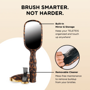 Boar Bristle Hair Brush Teleties
