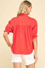 BALLOON SLEEVE BLOUSE TOP Shop Expeditions