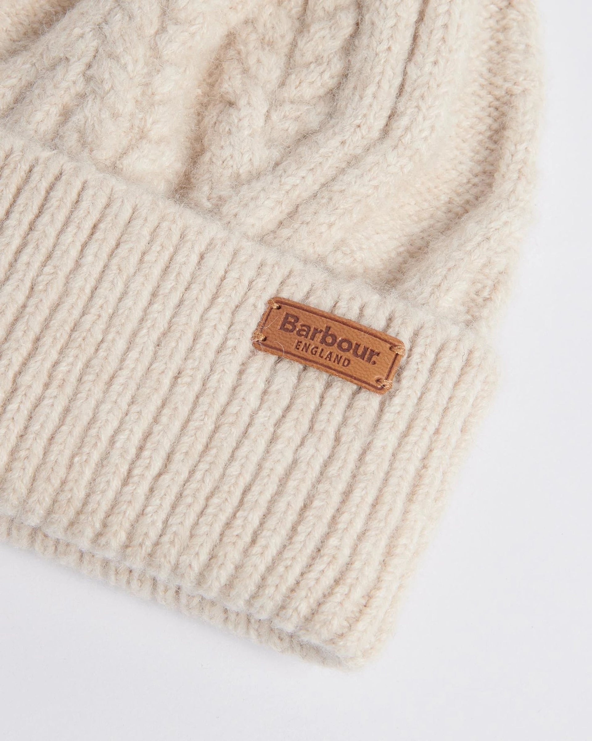 Elsdon Cable-Knit Beanie | Barbour Barbour