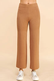 Straight Leg Sweater Pants Pinch