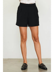 Recycled Polyester Tailored Shorts Skies are Blue