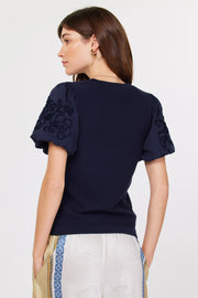 Mandy Puff Sleeve Top Current Air