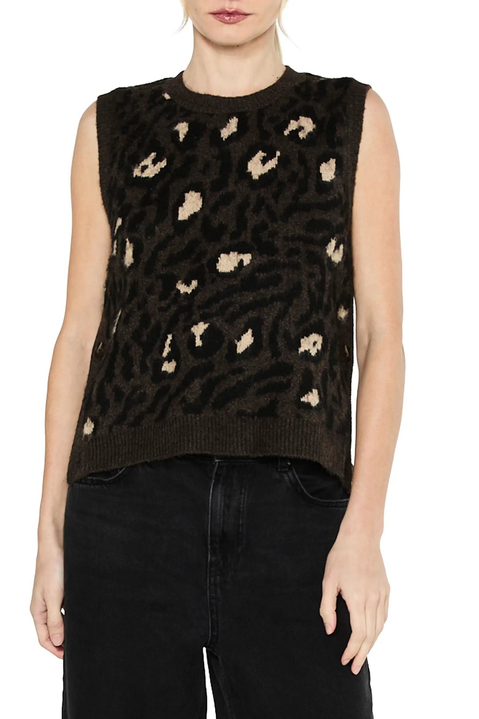 Genesis Animal Sweater Vest Ciebon