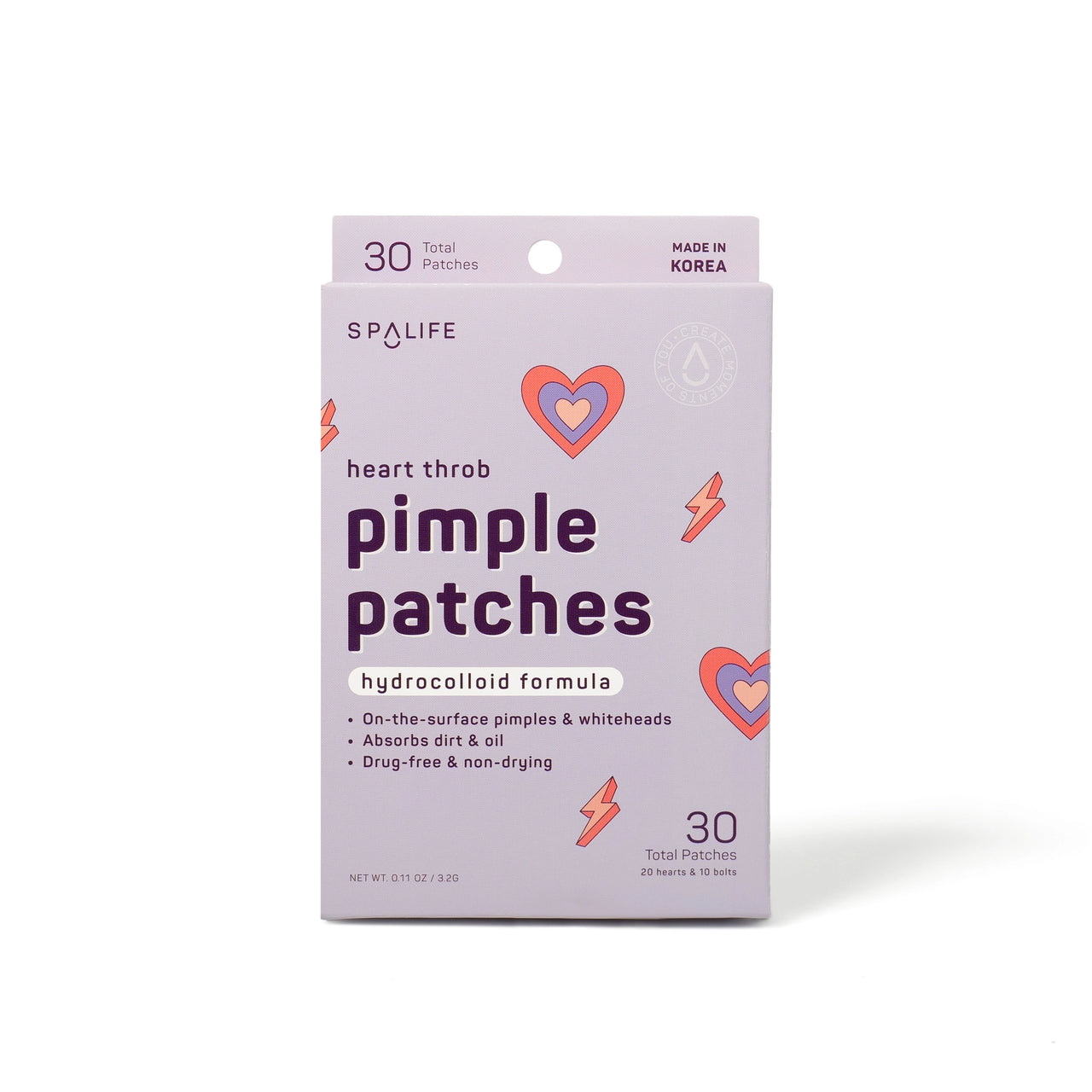 Heart Throb Hydrocolloid Pimple Patches