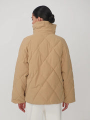 Evren Short Quilted Coat | Varley Varley