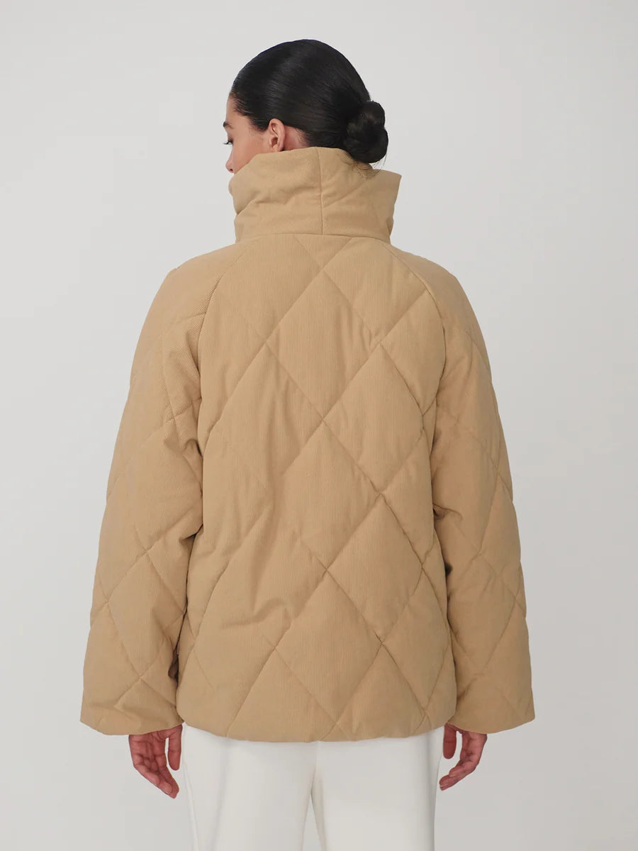 Evren Short Quilted Coat | Varley Varley