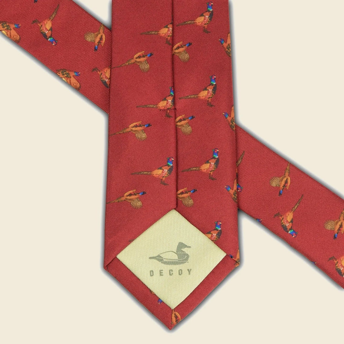 Pheasant Necktie Decoy Apparel