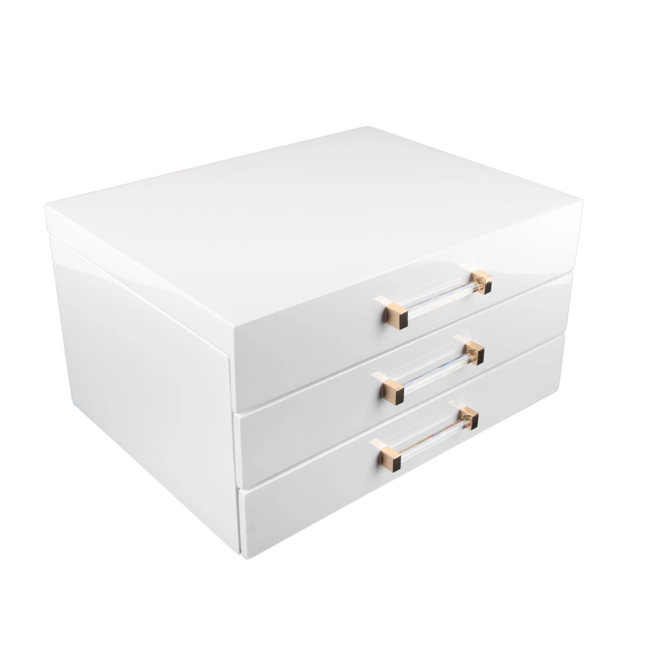 Kendall Jewelry Box in White