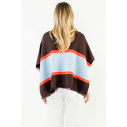 Colorblocked Poncho THML
