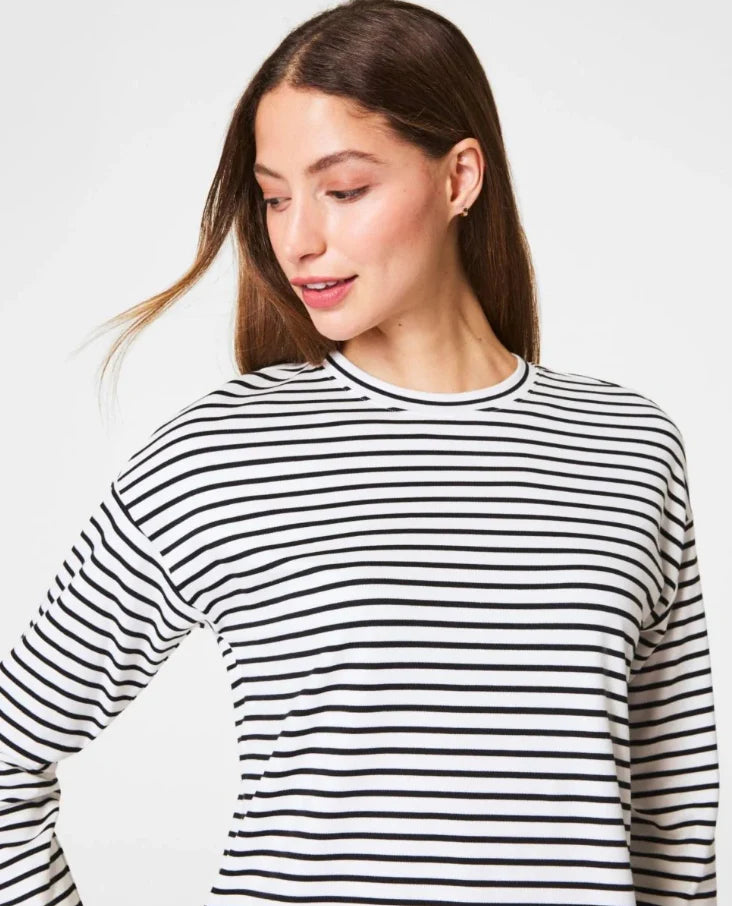 SPANX® AirEssentials Long Sleeve Side Slit Top Spanx