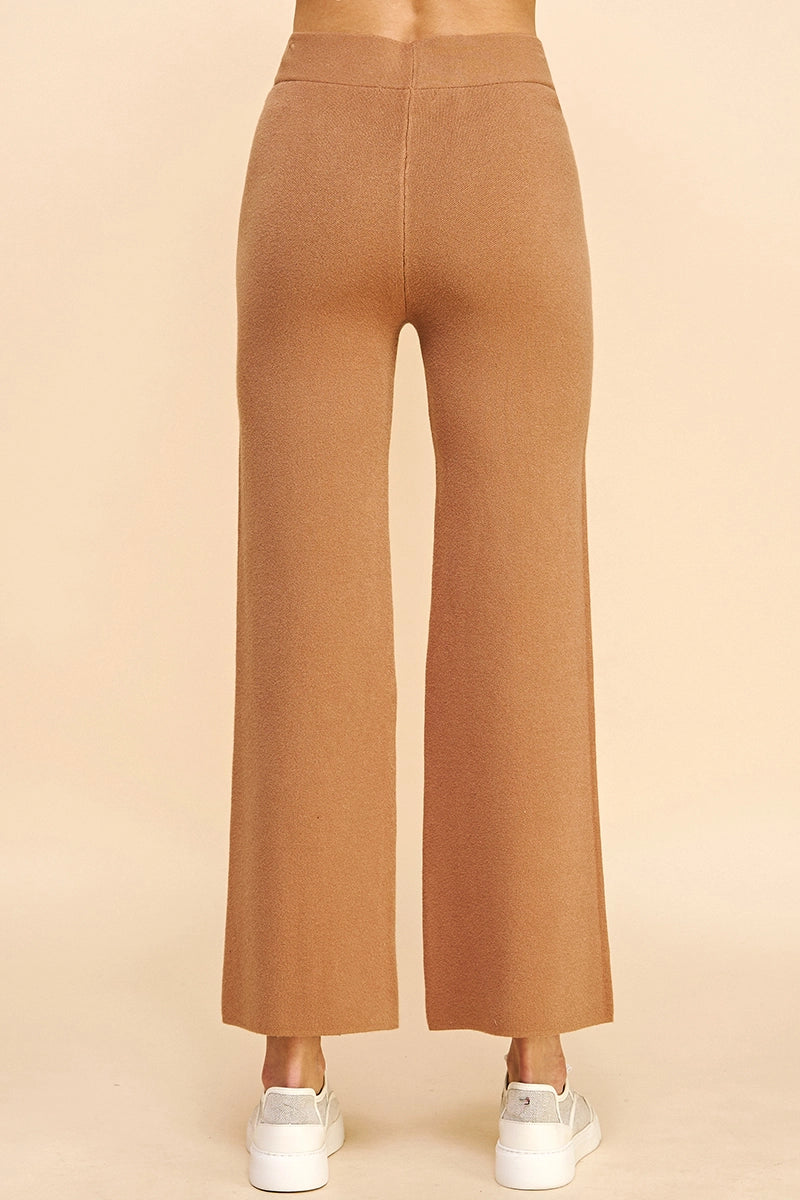 Straight Leg Sweater Pants Pinch