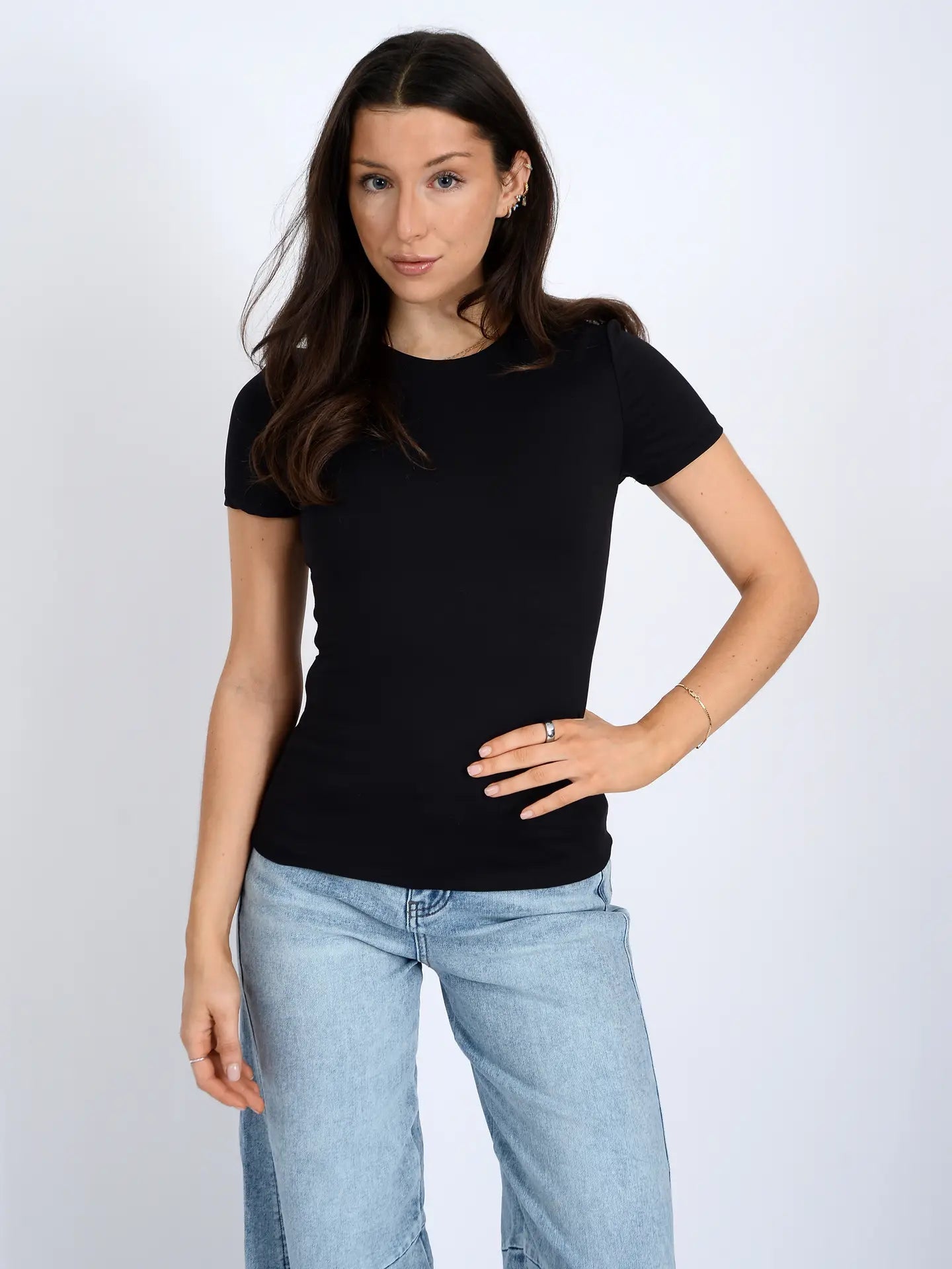 Roxi Second Skin Round Neck Tee RD Style