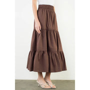 Long Tiered Skirt THML