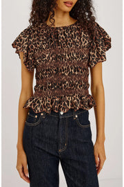 Marcel Smocked Cotton Top Rails