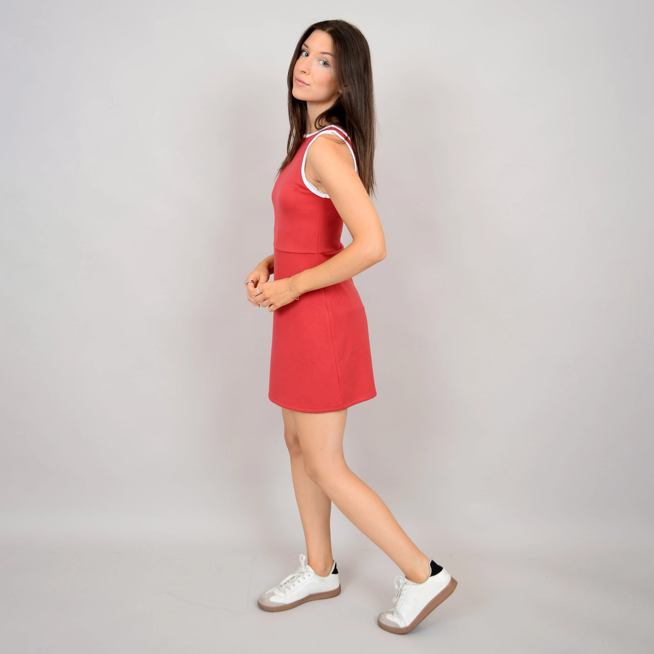 Alera Soft Knit Sleeveless Mini Dress