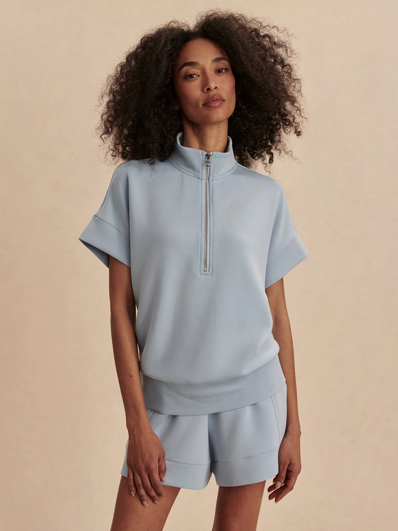 Varley | Ritchie Short Sleeve Sweatshirt