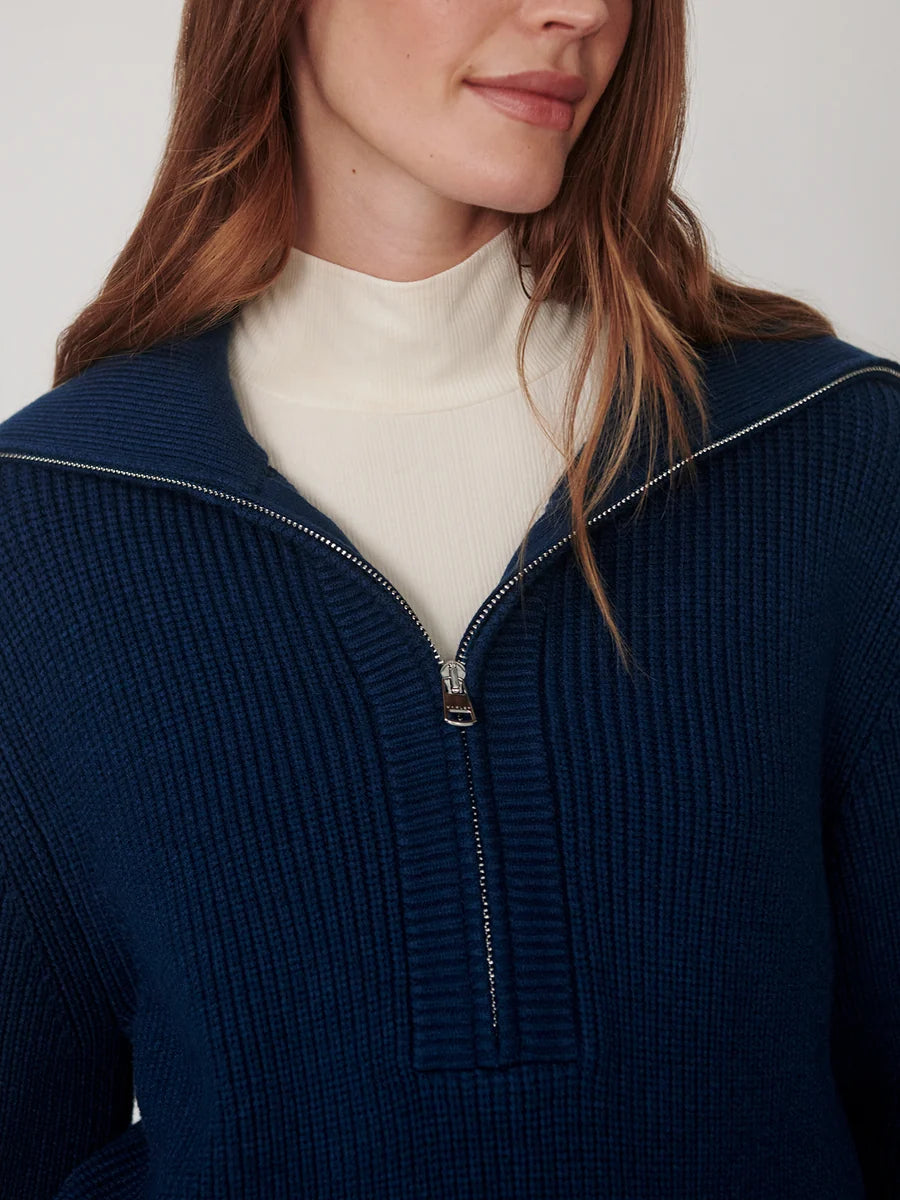 Maura Half-Zip Rib Knit | Varley Varley