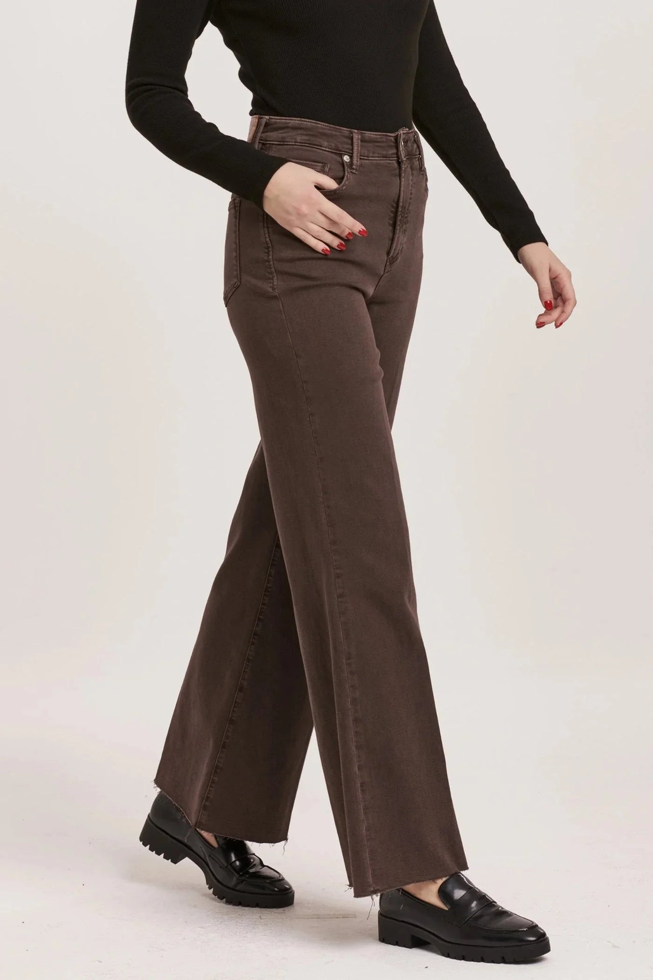 Fiona High Rise Wide Leg Jeans