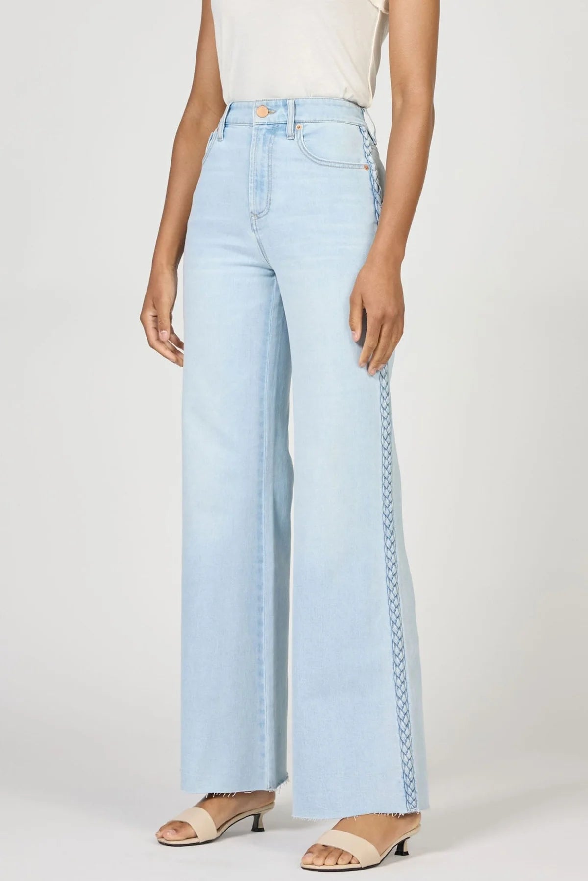 Fiona Side Braided Jeans Dear John
