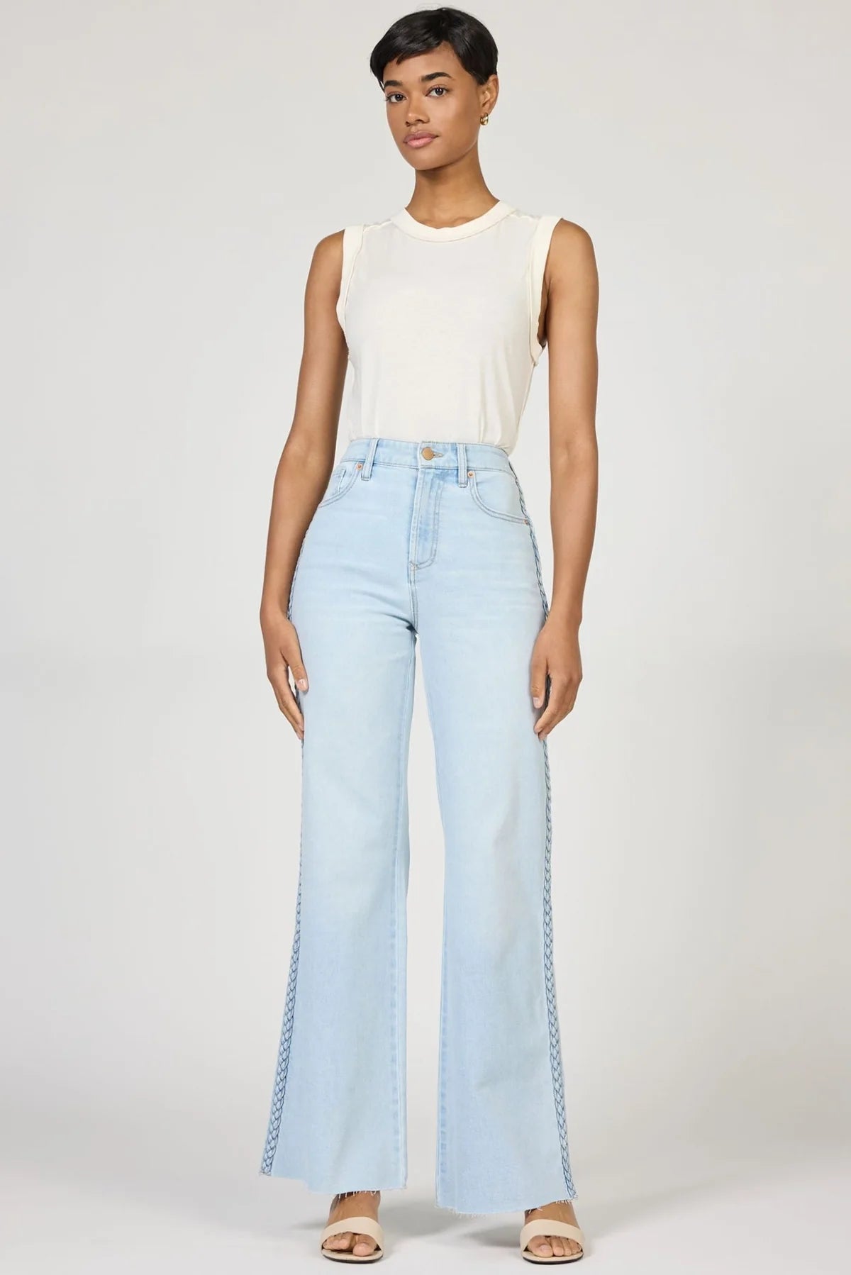 Fiona Side Braided Jeans Dear John