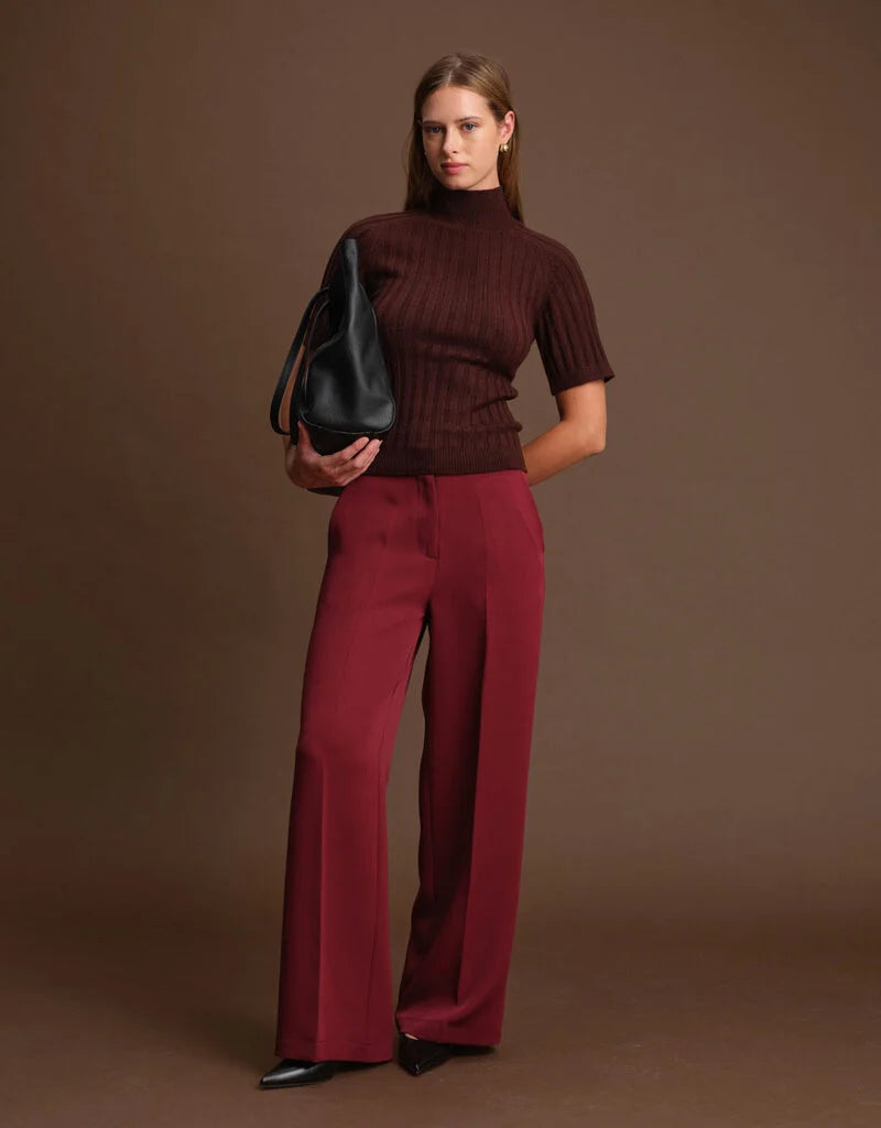 Oliver Turtleneck Knit Top Deluc