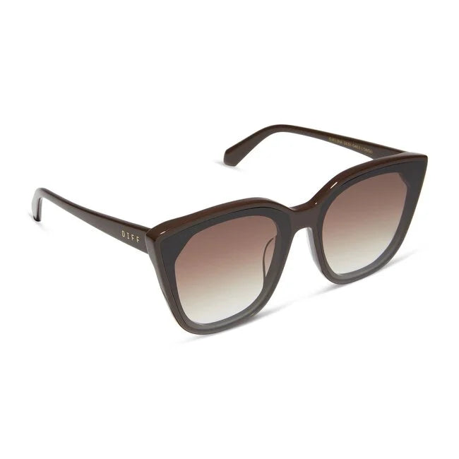 Gjelina Sunglasses - Truffle Brown Greydient