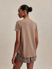 Saskia Seamless Longline Tee Varley