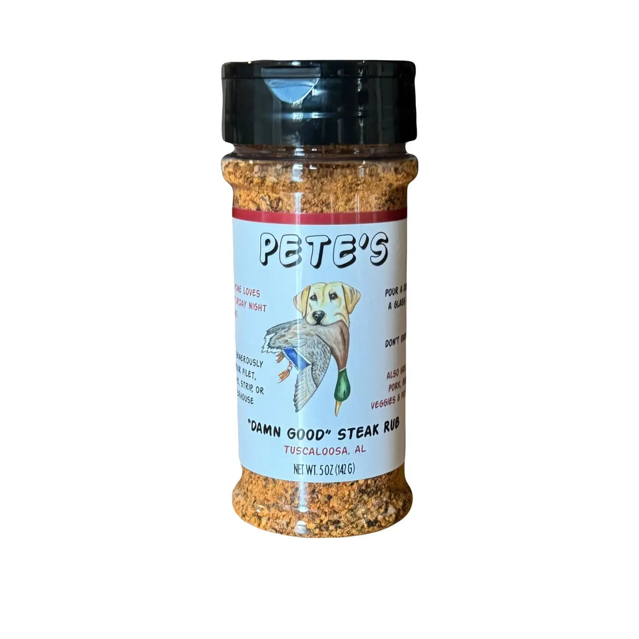 PETES DAMN GOOD STEAK RUB Yellow Dog Seasonings
