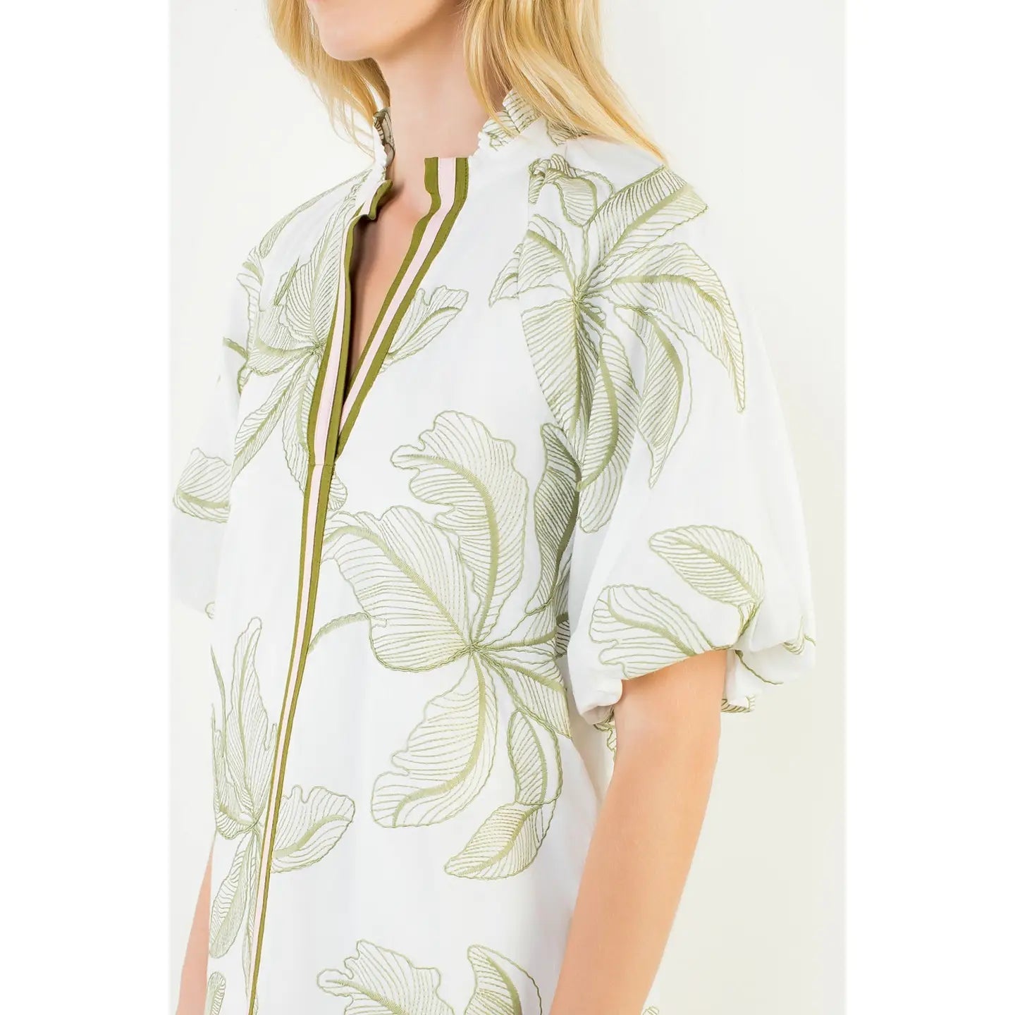 Puff Sleeve Dress THML