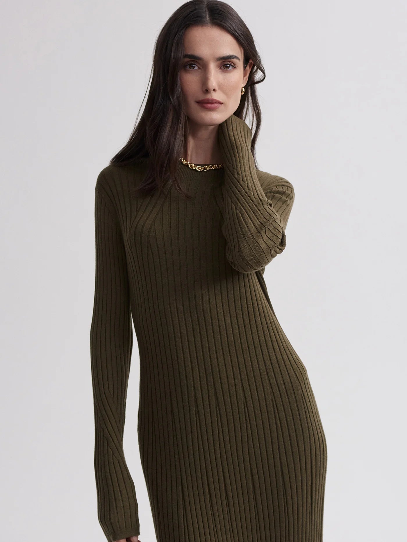 Axel Rib Knit Midi Dress | Varley Varley