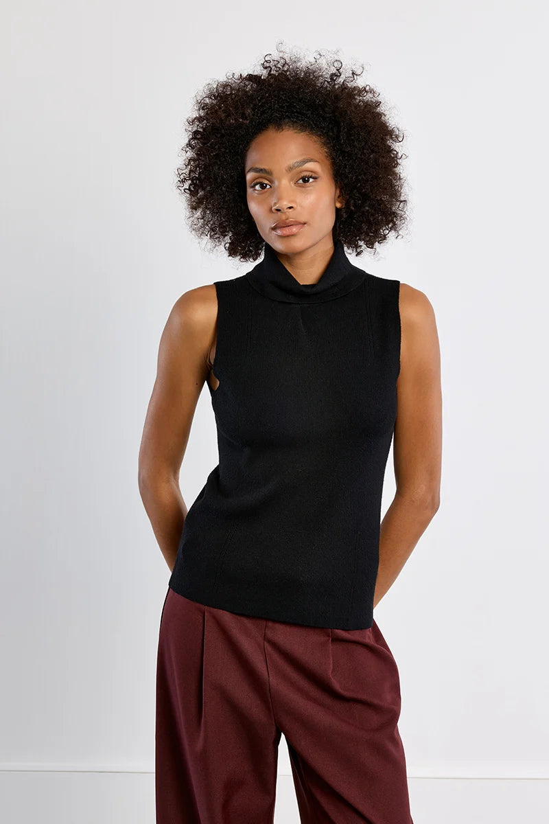 Thin Sleeveless Turtleneck Molly Bracken