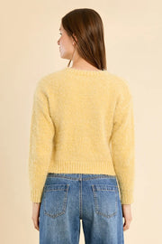 Plain Knit Crop Cardigan Molly Bracken