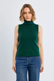 Thin Sleeveless Turtleneck Molly Bracken