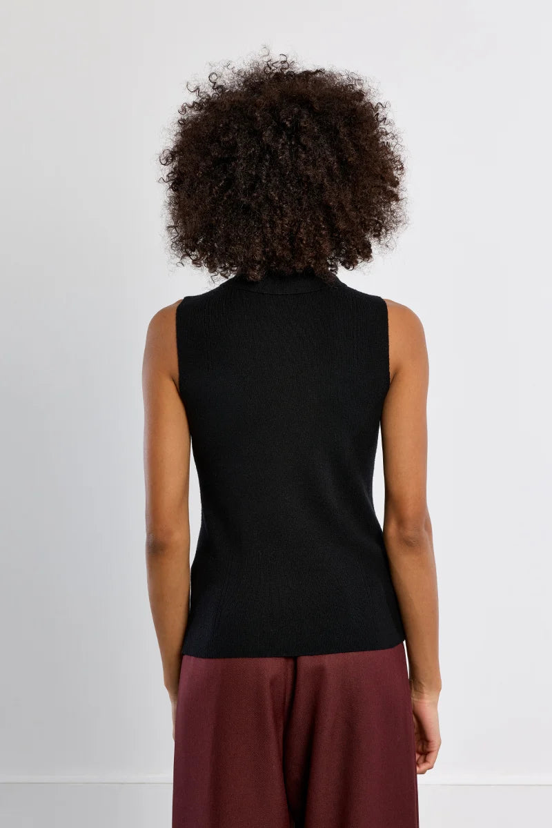 Thin Sleeveless Turtleneck Molly Bracken