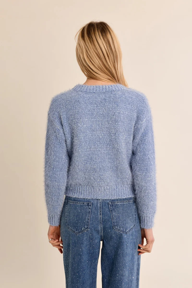 Plain Knit Crop Cardigan Molly Bracken