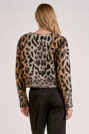 Claire Cheetah Cardigan Elan