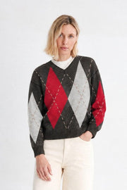Elowen V-Neck Sweater Mus & Bombon