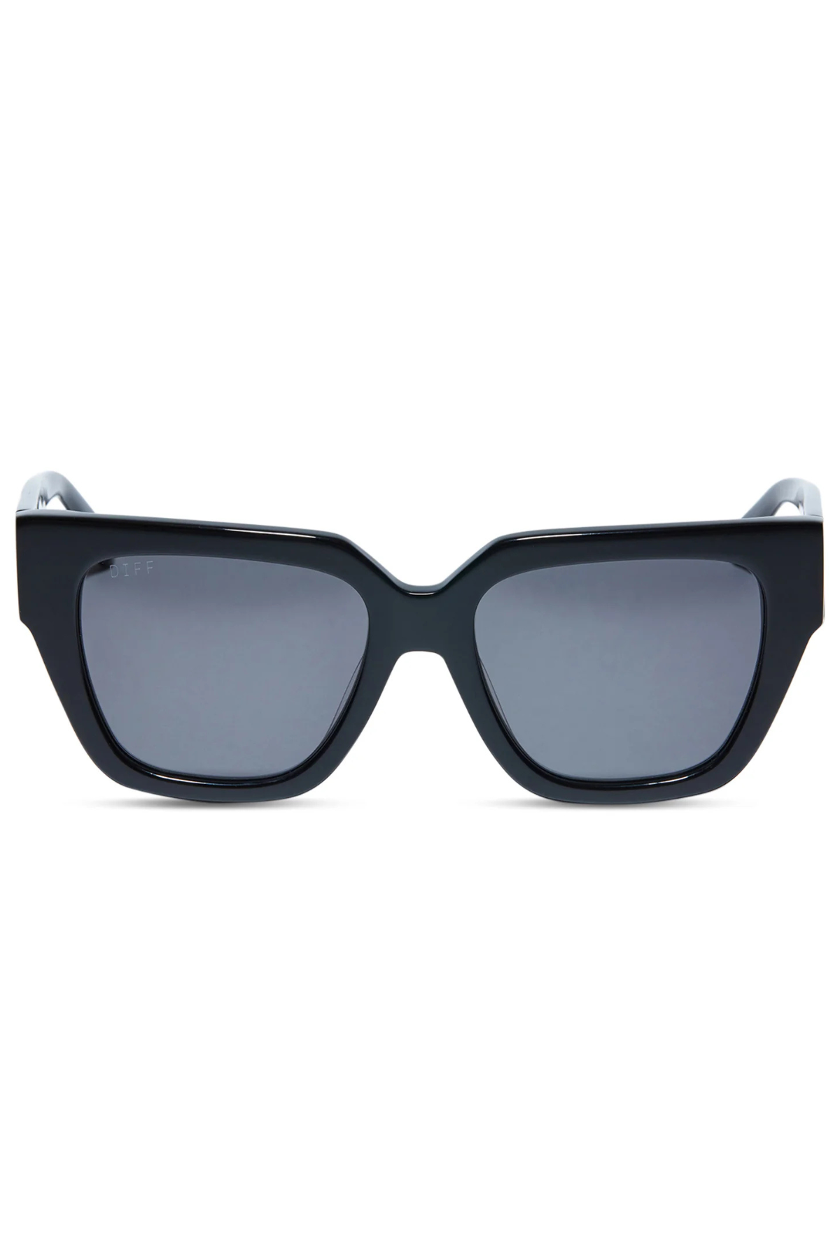 Remi II Polarized Sunglasses in Black/Grey | Diff Eyewear