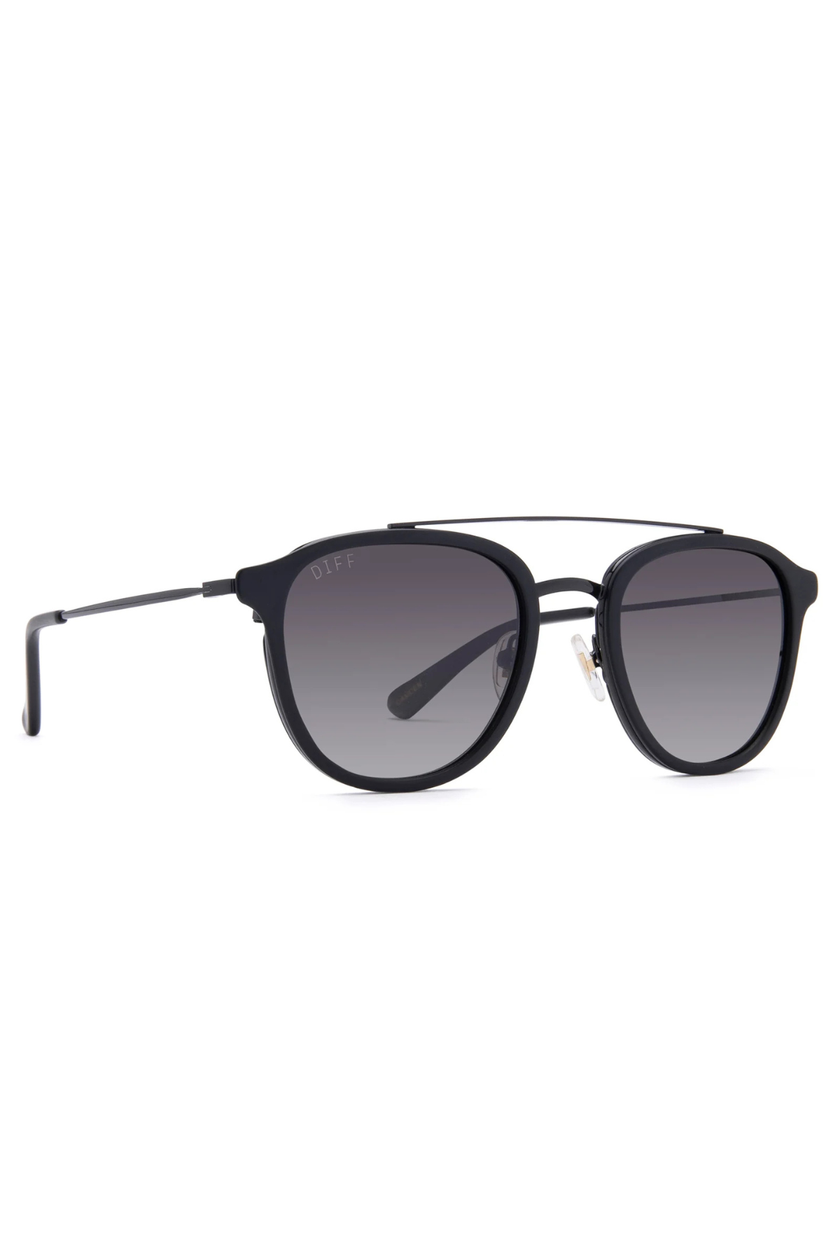 Camden Polarized Sunglasses - Matte Black/Grey