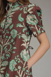 Floral Print Mini Dress Entro